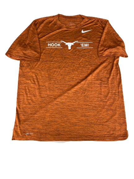 Matt Coleman Texas Basketball Team Issued Workout Shirt (Size XXL)