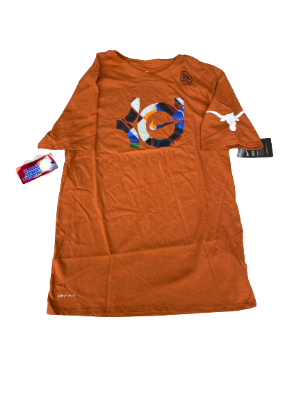 Matt Coleman Texas Basketball Team Issued "KD" T-Shirt (Size M)