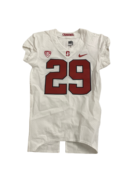 Kendall Williamson Stanford Football Game Worn Jersey (Size 40)