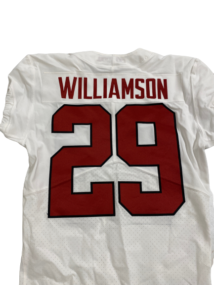 Kendall Williamson Stanford Football Game Worn Jersey (Size 40)