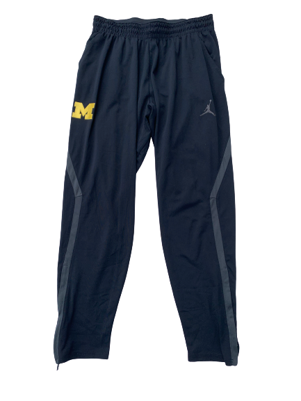 Michigan Basketball Team Issued Jordan Sweatpants (Size XL)