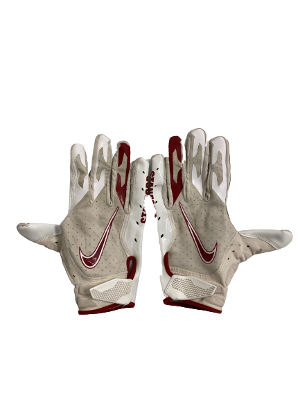 Kendall Williamson Stanford Football Player Exclusive Gloves (Size XL)