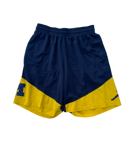Michigan Basketball Team Issued Jordan Shorts (Size XL)