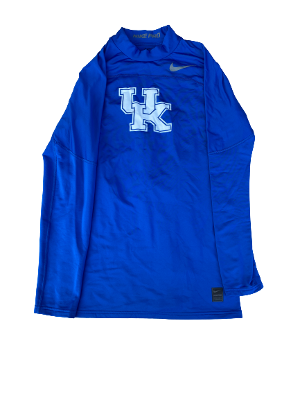 Ryan Shinn Kentucky Baseball Long Sleeve Compression Shirt (Size XL)