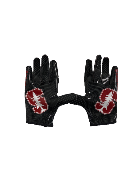 Kendall Williamson Stanford Football Player Exclusive Gloves (Size XL)