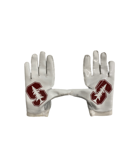 Kendall Williamson Stanford Football Player Exclusive Gloves (Size XL)