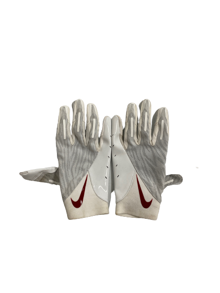 Kendall Williamson Stanford Football Player Exclusive Gloves (Size XL)