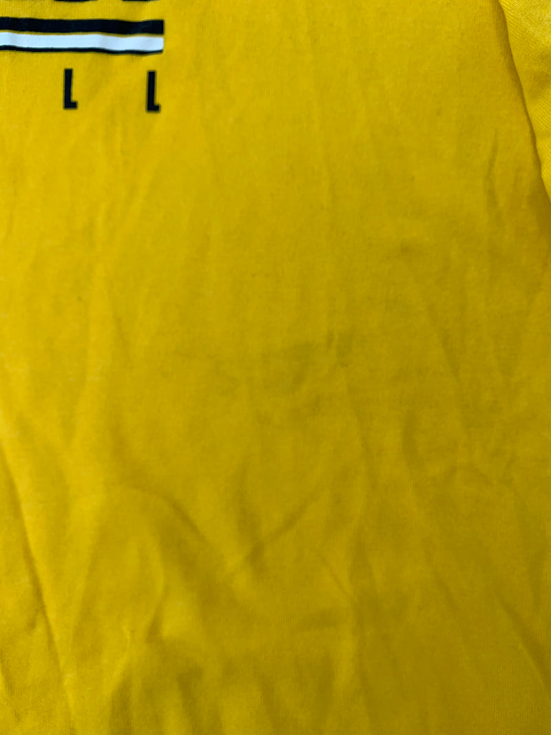 Michigan Basketball Team Issued Jordan Short Sleeve Shirt (Size L)