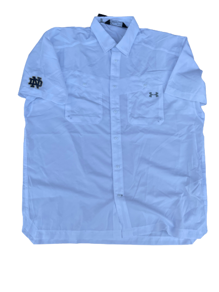 Juwan Durham Notre Dame Basketball Team Issued Polo Shirt (Size XL)