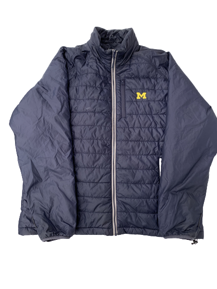 Michigan Cutter and Bucks Brand Winter Coat (Size XL)