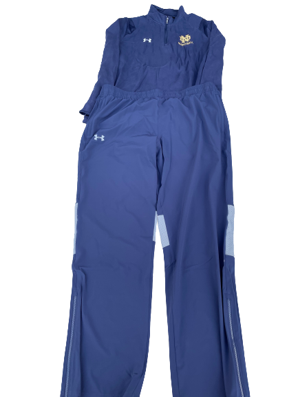 Juwan Durham Notre Dame Basketball Team Issued Sweatsuit (Size XL, 2XL)
