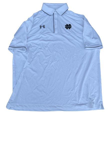 Juwan Durham Notre Dame Basketball Team Issued Polo (Size XL)