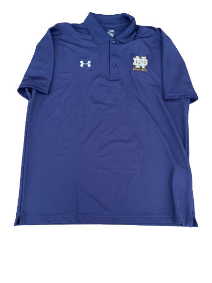 Juwan Durham Notre Dame Basketball Team Issued Polo (Size XL)