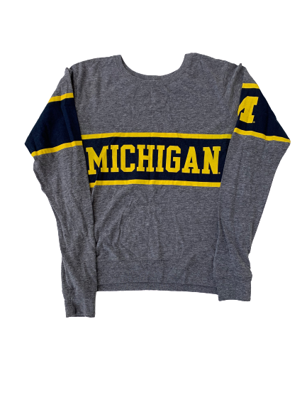 Michigan Long Sleeve Shirt (Size Women&