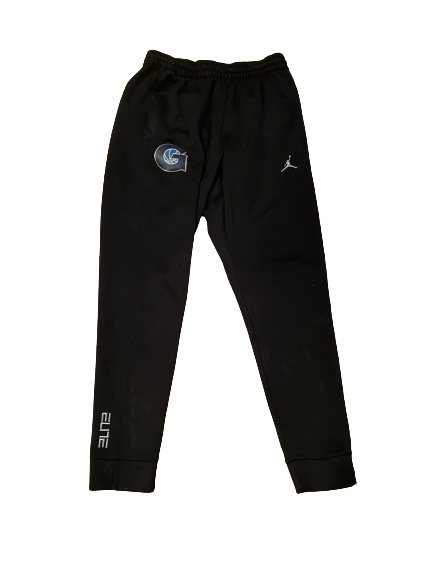 Mac McClung Georgetown Basketball Team Issued Jordan Sweatpants (Size L)