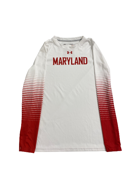 Lexy Finnerty Maryland Volleyball Long Sleeve Shirt (Size Women&