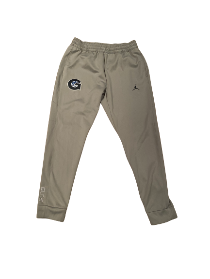 Mac McClung Georgetown Basketball Team Issued Jordan Sweatpants (Size L)