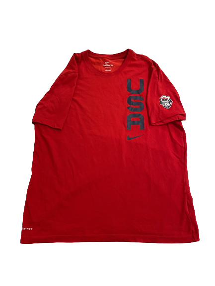 Khalil Iverson Team USA Basketball T-Shirt (Size XL)
