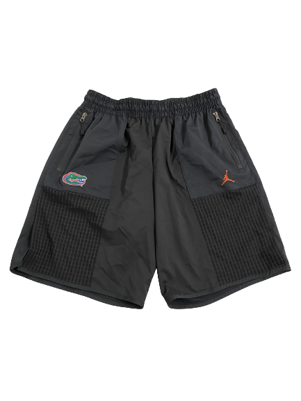 Colin Castleton Florida Basketball Player-Exclusive Premium Shorts (Size XL)
