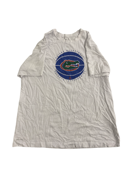 Colin Castleton Florida Basketball Team-Issued T-Shirt (Size XL)