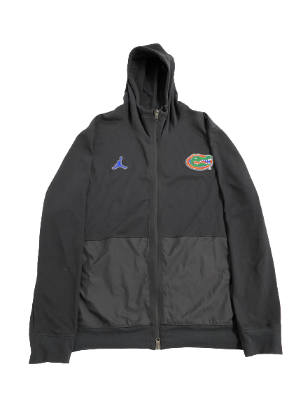 Colin Castleton Florida Basketball Player-Exclusive Premium Zip-Up Jacket (Size XXL)