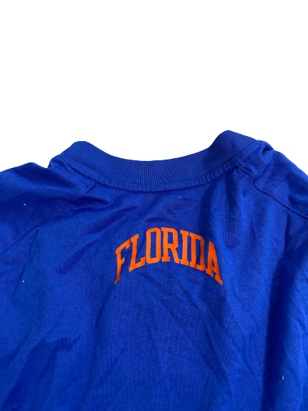 Colin Castleton Florida Basketball Team-Exclusive Long Sleeve Shirt (Size XXL)