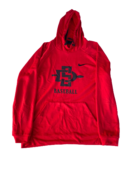 Logan Boyer San Diego State Baseball Sweatshirt (Size XL)