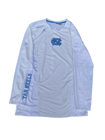 Andrew Platek North Carolina Basketball Player Exclusive Pre-Game Shooting Shirt (Size L)