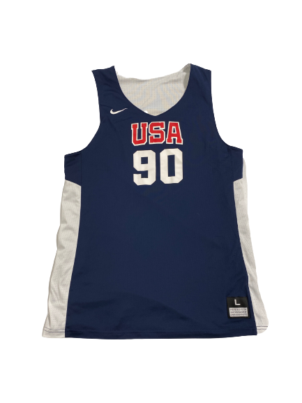 Khalil Iverson Team USA Basketball Practice Jersey (Size L)