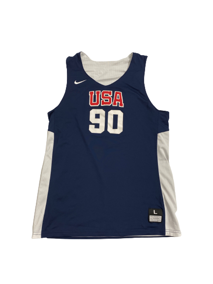 Khalil Iverson Team USA Basketball Practice Jersey (Size L)