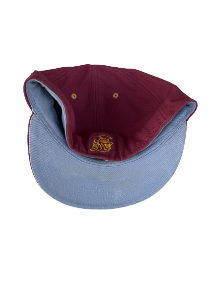 Corey Dempster USC Baseball Game Worn Hat (Size 7 1/8)