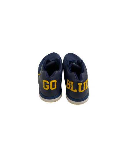 Colin Castleton Michigan Basketball Player-Exclusive Shoes (Size 16)