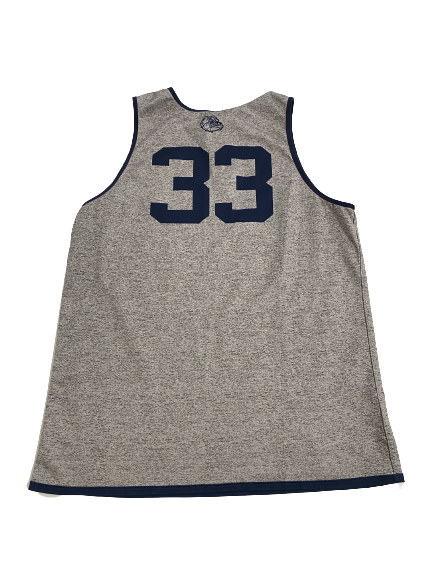 Killian Tillie Gonzaga Basketball Player-Exclusive Reversible Practice Jersey (Size XL)