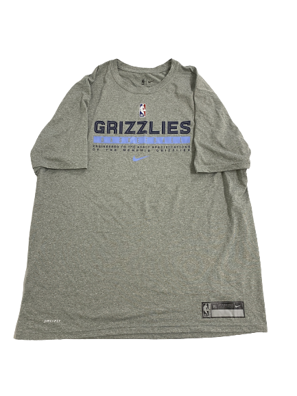 Killian Tillie Memphis Grizzlies Team-Issued T-Shirt (Size XL)