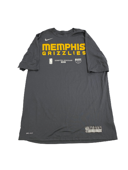 Killian Tillie Memphis Grizzlies Player Exclusive 2021 Playoffs Pre Game Shooting Shirt (Size XLT)