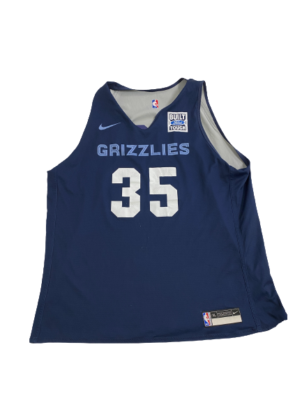 Killian Tillie Memphis Grizzlies Player Exclusive Practice Jersey (Size XL)