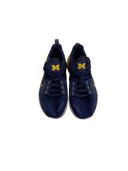 Naz Hillmon Michigan Basketball Team Issued Shoes (Size 11)