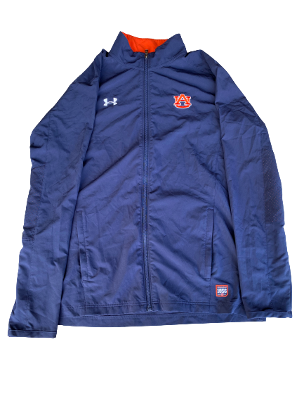Ryan Davis Auburn Football Team Issued Full-Zip Travel Jacket (Size L)