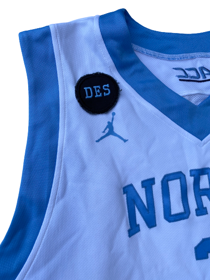 Kennedy Meeks UNC Basketball Throwback Game-Worn Jersey (2/21/2015) – The  Players Trunk