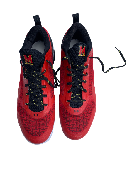 Maryland Under Armour Shoes - Size 14 (No Soles) (Lightly Worn)