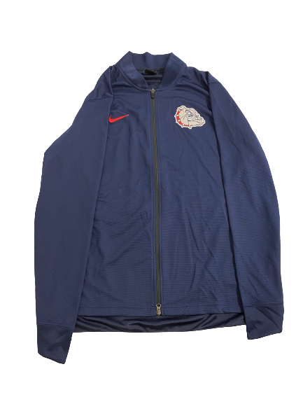 Killian Tillie Gonzaga Basketball Team-Exclusive Travel Zip-Up Jacket (Size XLT)