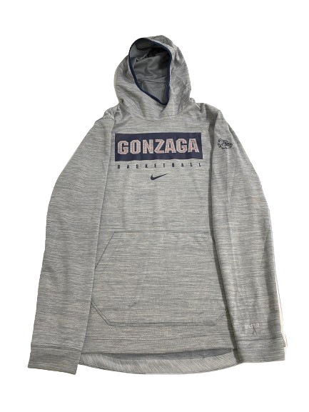 Killian Tillie Gonzaga Basketball Team Issued Travel Sweatshirt (Size XLT)