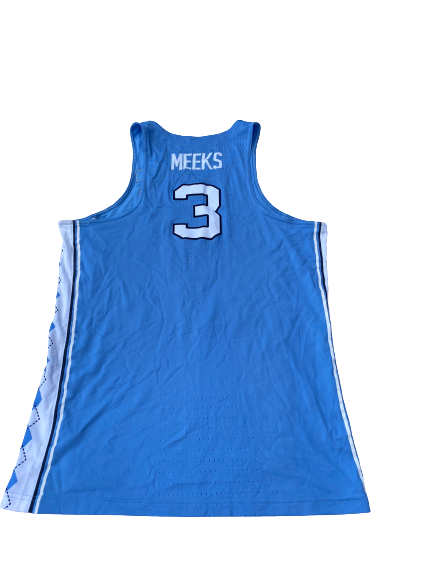 Kennedy Meeks UNC Basketball 2016-2017 Season Game-Worn Jersey (Size 52)