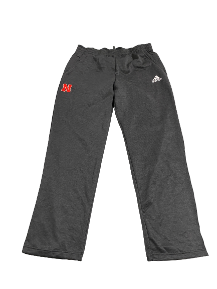 Chris Kolarevic Nebraska Football Team Issued Sweatpants (Size XLT)