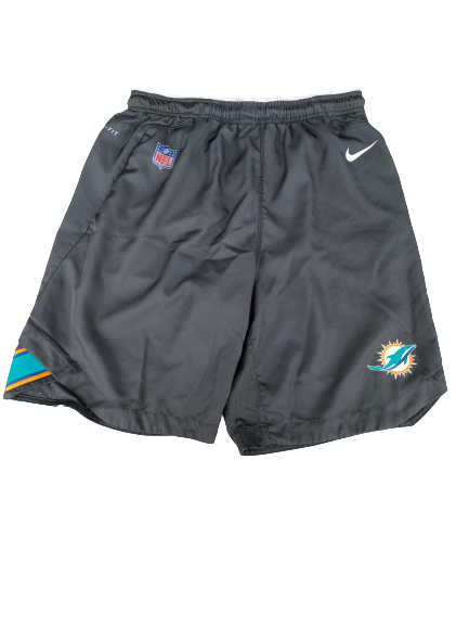 Trenton Irwin Miami Dolphins Team Issued Workout Shorts (Size L)