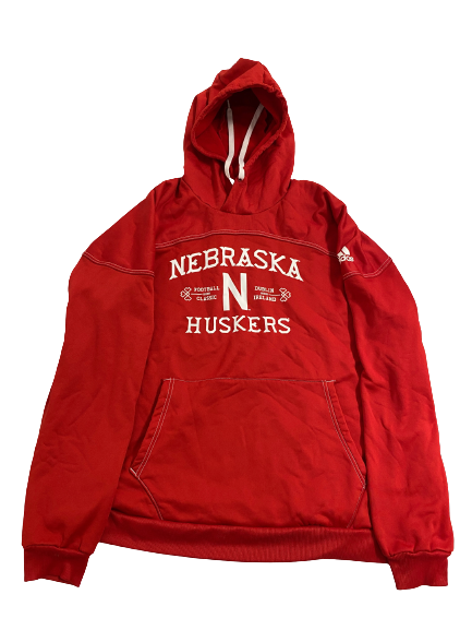 Chris Kolarevic Nebraska Football Team Issued Sweatshirt (Size XL)