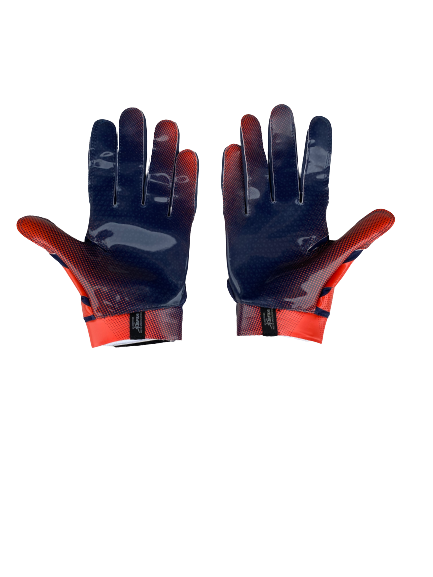 Ryan Davis Auburn Game Worn Football Gloves (Size L)