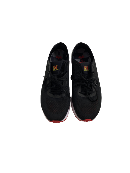 Greg China-Rose Maryland Football Team-Issued Shoes (Size 12)