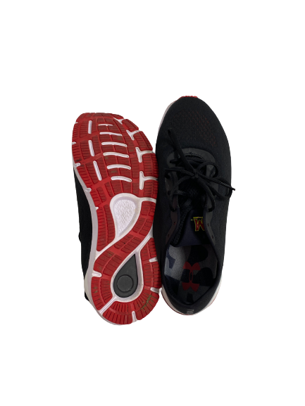 Greg China-Rose Maryland Football Team-Issued Shoes (Size 12)