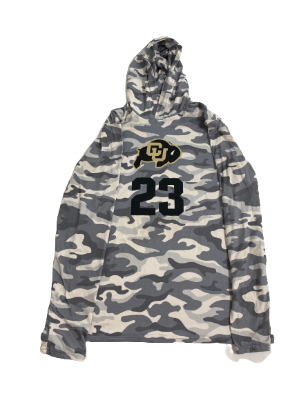 Isaiah Lewis Colorado Football Player-Exclusive Performance Hoodie With 
